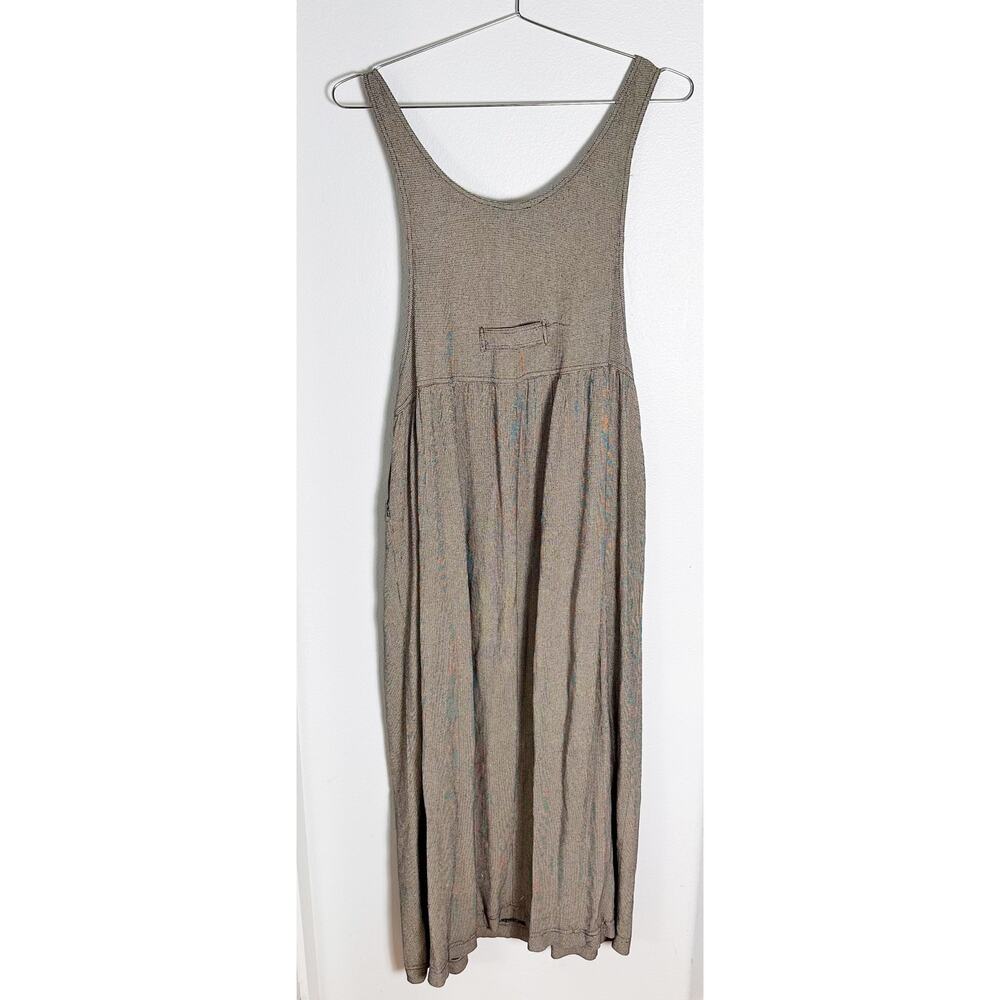 Vintage Jessica Howard Stripe Brown Midi Dress sz 10 - Picture 10 of 10
